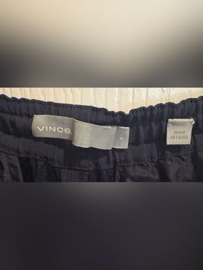 Vince - Elastic-Waist Wide-Leg Dress Pants